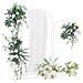 Arco Nuziale 3 pcs Bianco Acciaio - Foto miniatura 3