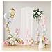 Arco Nuziale 3 pcs Bianco Acciaio - Foto miniatura 4