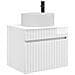 Mobiletto da Bagno a Muro Bianco Lucido 59 x 44,5 x 50 cm - Foto miniatura 6
