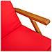Lettino prendisole reclinabile e pieghevole 2 pcs Rosso - Foto miniatura 9