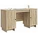 Scrivania Rovere Sonoma Legno ingegnerizzato 142,5 x 50 x 75 cm - Foto miniatura 2