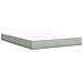 Letto con contenitore LED e materasso Grigio Chiaro - Foto miniatura 7