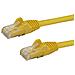 Cavo di rete Cat 6 - Cavo Patch Ethernet RJ45 UTP giallo da 2m antigroviglio - cavo gigabit categoria 6 - Foto miniatura 1