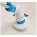 Spazzola Elettrica Rotante Hurricane Spin Scrubber Con 3 Spazzole E Asta Componibile - Foto miniatura 3
