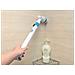 Spazzola Elettrica Rotante Hurricane Spin Scrubber Con 3 Spazzole E Asta Componibile - Foto miniatura 8