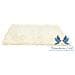 Tappeto Bagno Retro Gommato Antiscivolo Lavorazione Shaggy Modello Passatello 50x80 Cream - Foto miniatura 2