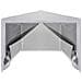Tenda Per Feste Con 4 Pareti In Rete 4x3 M - Foto miniatura 6