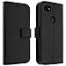 Custodia Google Pixel 3a Portafoglio Supporto Video Cover Soft Touch Nero - Foto miniatura 1