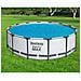 Telo Solare Copertura Termica Per Piscina Rotonda 427cm 58252 - Foto miniatura 2