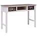 Scrivania Marrone 110x45x76 Cm In Legno - Foto miniatura 1