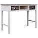Scrivania Marrone 110x45x76 Cm In Legno - Foto miniatura 5