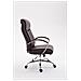 Sedia Ufficio Vaud XL in Similpelle I Poltrona Ergonomica Girevole con Alto Schienale E Braccioli I Poltrona Studio Portata Max 140 kg Marrone - Foto miniatura 3