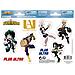 My Hero Academia - Adesivi - 16x11cm - Ua Liceo - Foto miniatura 1