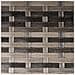 Tavolino in Rattan Sintetico da Esterno, Impermeabile, Grigio 45x45x44 cm - Foto miniatura 6