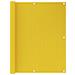 Paravento Da Balcone Giallo 120x400 Cm In Hdpe - Foto miniatura 1