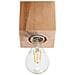 Downlight Da Superficie Flush Light In Legno Naturale E27 - Foto miniatura 3