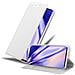 Custodia Compatibile Con Samsung Galaxy A51 In Classy Argento - Coperchio Protettiva Con Chiusura Magnetica, Funzione Stand E Tasca Per Le Carte - Foto miniatura 1