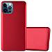 Custodia Compatibile Con Apple Iphone 12 Pro Max In Rosso Metallico - Coperchio Protettivo In Silicone Tpu Flessibile - Foto miniatura 1