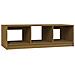Tavolino Da Salotto Miele 110x50x34 Cm Legno Massello Di Pino - Foto miniatura 2