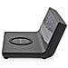 Sveglia 3 In 1 Con Caricatore Wireless Qi Da 15w E Funzione Snooze, Nero - Foto miniatura 3