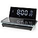 Sveglia 3 In 1 Con Caricatore Wireless Qi Da 15w E Funzione Snooze, Nero - Foto miniatura 6