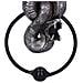 Nemesis Now - Harry Potter - Battente Per Porta Il Marchio Nero 23cm - Foto miniatura 3