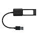 Acc110401glx Cavo Usb 0,1 M Usb A Usb C Nero - Foto miniatura 2