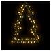 Decorazione Luminosa Natalizia Con Picchetti Albero 80led 60cm - Foto miniatura 2