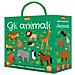 Animali. Q-box. Ediz. A Colori. Con Puzzle - Foto miniatura 1