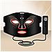 Maschera Facciale Per Trattamento Con Luce Led Con Funzione Di Riscalento E Terapia A 7 Colori. - Foto miniatura 5