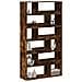Libreria Rovere Fumo 100x33x187,5 Cm In Truciolato - Foto miniatura 3