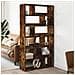 Libreria Rovere Fumo 100x33x187,5 Cm In Truciolato - Foto miniatura 1