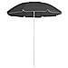 Ombrellone Giardino Con Palo In Acciaio Antracite 180 Cm - Foto miniatura 2