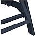 Lettini Prendisole 2 pcs Blu Navy 162x53x98.5 cm HDPE - Foto miniatura 8