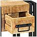 Comodino 40x40x40 cm Legno massello di mango - Foto miniatura 9