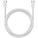 Cavo Dati E Ricarica Usb-c To Usb-c Q28 6a 60w 1 Metro White Per Smartphone Tablet - Foto miniatura 2