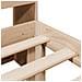 Letto Libreria senza Materasso 90x190 cm Legno Massello Pino - Foto miniatura 9