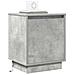 Armadio da Notte con 2 pcs Grigio cemento 39 x 34.5 x 50 cm - Foto miniatura 3