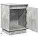 Armadio da Notte con 2 pcs Grigio cemento 39 x 34.5 x 50 cm - Foto miniatura 6