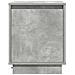 Armadio da Notte con 2 pcs Grigio cemento 39 x 34.5 x 50 cm - Foto miniatura 8