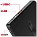 Batteria Esterna 5000mah Magsafe E Qi2 15w Con Cavo Usb-c Pd 20w, Nero - Foto miniatura 3