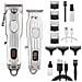 Set Tagliacapelli Elettrico Professionale - Regolabarba Ricaricabile Usb Senza Fili Con Lama Regolabile - Foto miniatura 1