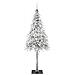 Albero di Natale con 300 LED Bianco 210 cm PE e Acciaio - Foto miniatura 4