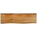 Piano Tavolo Bordi Vivi 100x40x3,8cm in Legno Massello di Mango - Foto miniatura 1