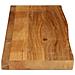 Piano Tavolo Bordi Vivi 100x40x3,8cm in Legno Massello di Mango - Foto miniatura 4