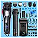 Tagliacapelli Professionale Da Uomo 5 In 1 Ricaricabile Con Display Lcd - Foto miniatura 2