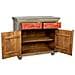 Credenza In Legno Multicolore 107x46x90h Cm - Foto miniatura 6
