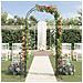 Arco da Giardino con blocco Nero 203 x 50 x 218 cm - Foto miniatura 4