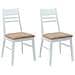 Sedie da pranzo 2 pcs Bianco 43 x 54 x 89 cm - Foto miniatura 1