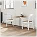 Sedie da pranzo 2 pcs Bianco 43 x 54 x 89 cm - Foto miniatura 3